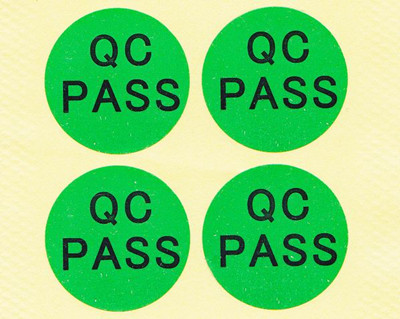 QC PASS标签